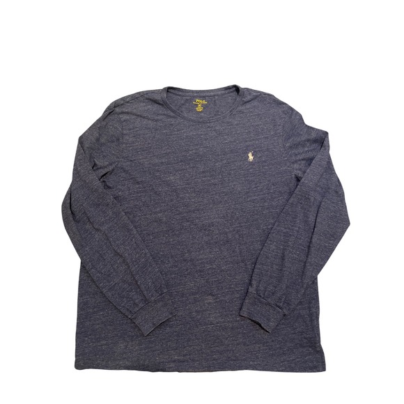 Polo Ralph Lauren Other - Polo Ralph Lauren Mens Size XL Long Sleeve T Shirt Custom Fit Crew Neck Blue